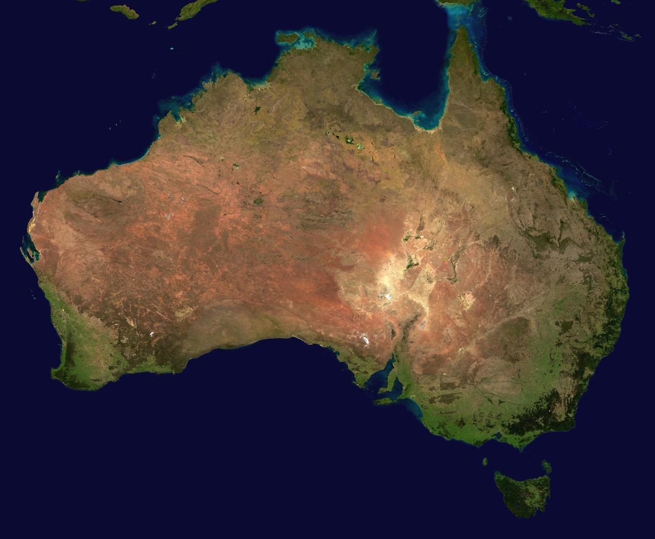 Australia from Space